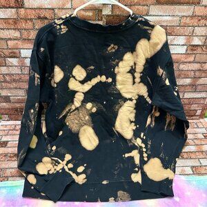 OBEY Tie Dye Sweater acid wash crew neck size S